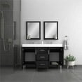 thumbnail image 4 of Alya Bath Ripley 56" Modern Wood Double Vanity with Acrylic Sink in Black, 4 of 6