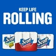 Scott RapidDissolving Toilet Paper, 8 Double Rolls