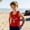 Red, variant on SGFCWSX Boys Tank Tops Sleeveless Crew Neck Casual Summer Print Daily Wear Beach Shirts for Kids Red Size 8 Years