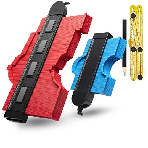 Details about / Contour Gauge Duplicator With Lock 10 Inch Profile Measure Ruler For Precise