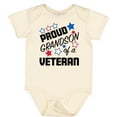 thumbnail image 3 of Inktastic Proud Grandson of a Veteran Veterans Day Boys Baby Bodysuit, 3 of 5