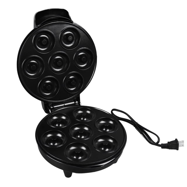 <p>Electric Donut Maker Mini Automatic Donut Maker Donut Machine Mini Pancakes Maker Machine 1200W Mini Donut Maker Machine Make 7 Doughnuts Adjustable Temperature Anti Stick