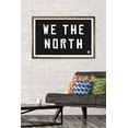 thumbnail image 2 of NBA Toronto Raptors - We The North 16 Wall Poster, 22.375" x 34", Framed, 2 of 3