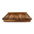 thumbnail image 6 of Ironwood Gourmet Reversible Lyon Pastry Board with Gravy Groove, Acacia Wood, 6 of 8
