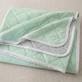 thumbnail image 2 of Lightweight Reversible Quilted Blanket, Soft Breathable Summer Fall Bed Blanket,King 91" x 102", 2 of 4