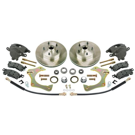 Mustang II Complete 11 In Front Disc Brake Kit, 5 x 4-3/4 GM BP