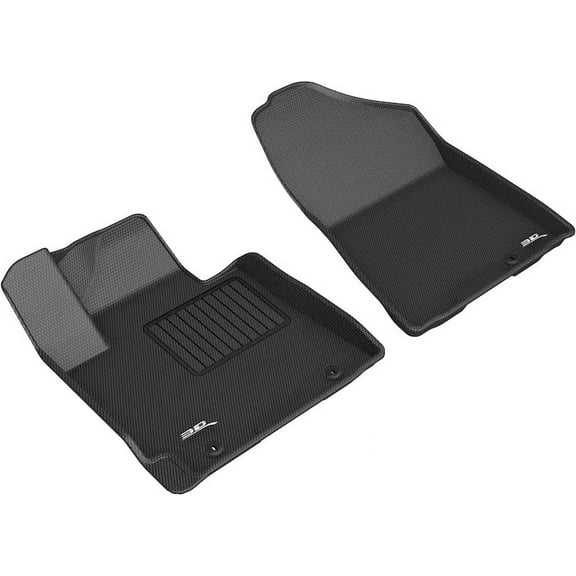 3D MAXpider Custom Fit Kagu Floor Mat (Black) Compatible with Hyundai Tucson 2019-2021 - R1