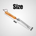 thumbnail image 2 of 1 Multifunctional Stainless Steel Garden Shovel - Garden Weeding Tool - Hand Weeding Tool - Weeding Shovel for Weeding, Digging and Pruning, 2 of 5