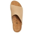thumbnail image 3 of Papillio by Birkenstock Womens Namica Leather Wedge Sandals Tan 39 Narrow (AA,N), 3 of 5