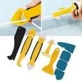 thumbnail image 4 of Sealant Finishing Tools Caulking Tools Grout Scraper Sealant Grout Scraper 9Pcs Sealant Tool Finishing Set Remover Caulking Grout Scraper For Bathroom Window Kitchen, 4 of 8