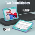 thumbnail image 4 of Case for iPad Pro 11-inch M4 (2024) Multiple Protection Shockproof Contrast Color Cover With Stand and Pen Holder, 4 of 8