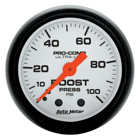 - AutoMeter 5706 Phantom Mechanical Boost Gauge