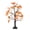 A, variant on OIUR 24 Inches Halloween Tree with Light LED Glowing Tree with Ghost/Pimpkin/Eyeball Light for Indoor Home Table Decor