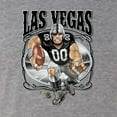 thumbnail image 5 of Wild Bobby Las Vegas Fan LV Fantasy Sports Women Tri-Blend Racerback Tank Top, Premium Heather, Small, 5 of 5