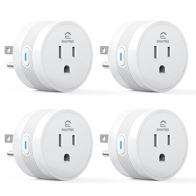 EIGHTREE Smart Plug Alexa, Smart Outlet, Works with Alexa, Google Home and SmartThings, WiFi Smart Plugs with APP Remote