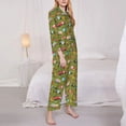 thumbnail image 5 of Wukai Transportation Prints Print Women's Pajama Set - Soft Long Sleeve Sleepwear for Comfort and Style-X-Large, 5 of 9