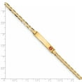 thumbnail image 3 of Bracelet Ancre Émail Rouge Médical en Or Jaune 14K, 3 of 3