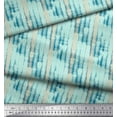 thumbnail image 3 of Soimoi Green Cotton Voile Fabric Vertical Stripe Print Sewing Fabric Yard 42 Inch Wide, 3 of 3