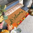 thumbnail image 3 of Bienvenida Otoñal Alfombra De Terciopelo Cristalino Con Calabaza Alfombra Con Calabaza Bienvenida De Acción De Gracias Alfombra Decorativa Para Puerta Alfombra Doméstica Alfombra Para Puerta Con Cal, 3 of 6