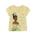 thumbnail image 2 of Disney Princess Tiana Short Sleeve Shirt and Tulle Tutu Skirt with Headband (Girls), 3 Piece Set, Sizes 2T-10, 2 of 6