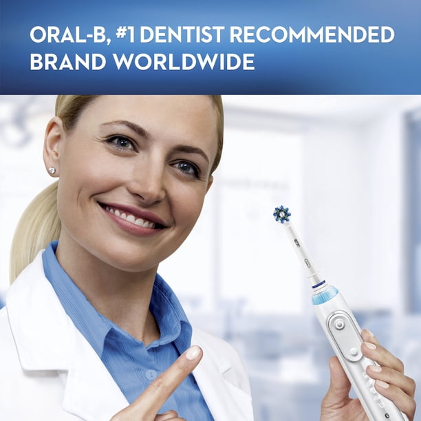 Oral-B Genius X 10000, AI Rechargeable Electric Toothbrush, White