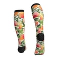 thumbnail image 2 of Bixox Fruits Peach1 Print Compression Socks,Compression Socks Women & Men Circulation for Medical,Running,Athletic, 2 of 7