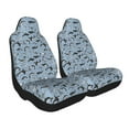 thumbnail image 2 of Sikiie Dolphins Car Seat Covers 2PCs Front Car Seat Covers Universal fit for Most Cars SUVs and Trucks-1, 2 of 9