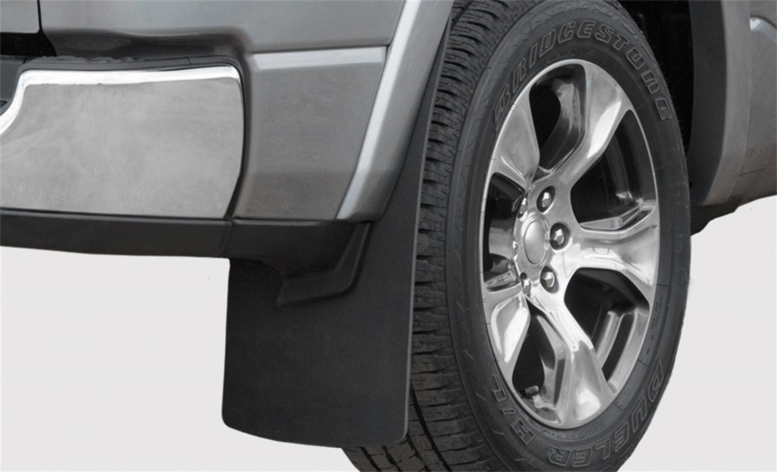 Access ROCKSTAR 2021+ Ford F-150 (Excl. Raptor) 12in W x 20in L Splash Guard - w/ Trim Plates - E101004209