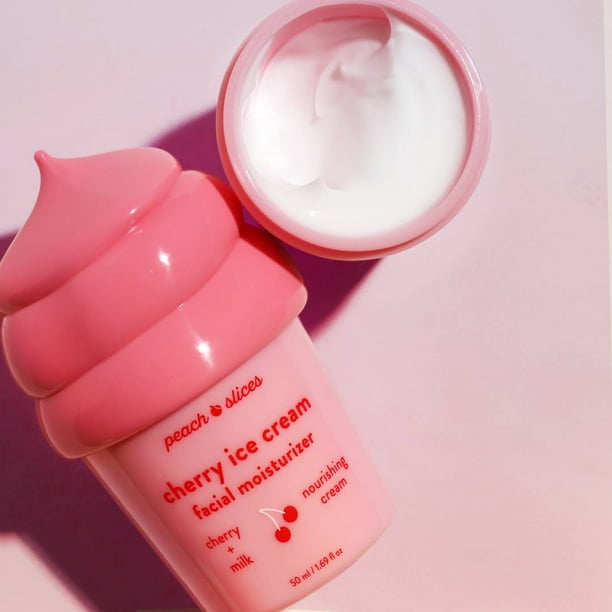 Peach Slices Cherry Ice Cream Facial Moisturizer Cherry+Milk1.69 fl oz