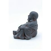 Hi-Line Gift Ltd Happy Face Buddha Sitting Statue