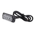 thumbnail image 5 of 4 LED Strobe Warning Light Strobe Grill Flashing Breakdown Emergency Light Car Truck Beacon Lamp Traffic Light 12-24V 12W White, 5 of 10