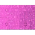 thumbnail image 1 of Ahgly Company Indoor Rectangle Abstract Pink Modern Area Rugs, 2' x 4', 1 of 4