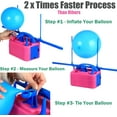 thumbnail image 2 of Party Zealot All-in-One Electric Balloon Pump with Sizer & Tie, 2.25 lbs, 2 of 6