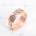 thumbnail image 1 of Anillo Bts Oficial Mismo Estilo Linda Joyería De Dos Colores Masculino Mujer Estudiante Pareja, 1 of 4