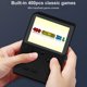 thumbnail image 4 of Mini consola de juegos, portátil, reproductor de juegos, eléctrico, 400, retro, doble, mini máquina de juegos, negro Inevent EL000637-03B, 4 of 7