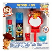 Disney Pixar Toy Story 4 6-Piece Groom and Go Play Shave Bath Set with Mirror