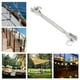 thumbnail image 4 of Rigging Jaw Turnbuckle Stainless Steel Turnbuckle M8 Thread Safe Connection Corrosion Resistant Fine Polishing  for Marine Equipments ANGGREK Otros, 4 of 8