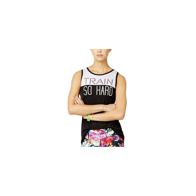 Material Girl - Camiseta sin mangas para mujer, color negro, pequeña