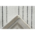 thumbnail image 5 of Nube Forli  Ivory and Charcoal Recycled Polyester Area Rug, 5 of 7