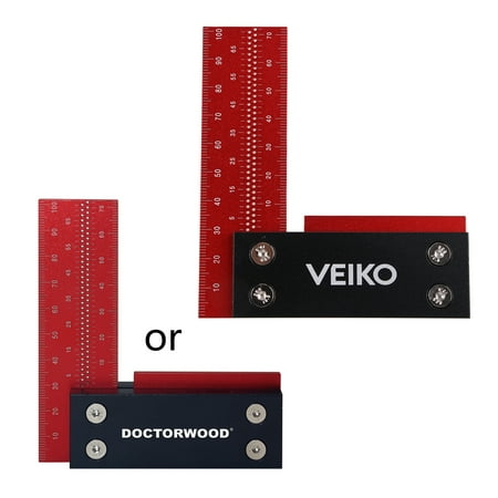 

Mini Carpenter Square L Square Ruler High Precision Aluminum Alloy Carpenter Square Right Angle Ruler Framing Tools