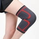 thumbnail image 3 of Rodilleras deportivas de punto de nailon antideslizantes para correr, fitness, escalada al aire libre, 3 of 4