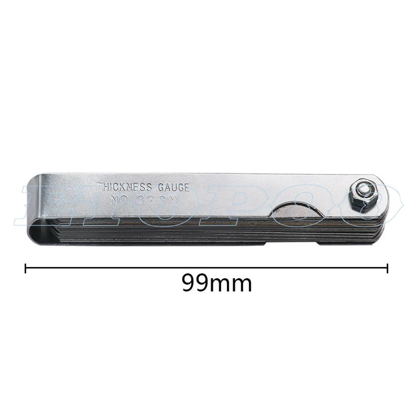 14/20/25/32pcs Sheet Feeler Gauge Inch MetricThickness Gauge Blade Gap Filler Tappet Valve Thickness Measurement Layout Tool ,Corrosion-Resistant
