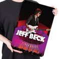 thumbnail image 3 of Placa Metal Vintage Jeff Beck Rectangular Pintura Hierro Arte Pared 30x40 Cm, 3 of 9