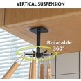 thumbnail image 3 of 4 ganchos plegables giratorios de 360°, ganchos de pared autoadhesivos, ganchos de cocina para colgar, gancho impermeable para uso general, llave de toalla, gancho vertical de 180 grados, 3 of 5