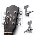 thumbnail image 4 of 6 Pcs Tuning Chevilles Alliage de Zinc Tête de Machine Tuner Robuste Confortable Argent Guitare Acoustique Cordes Tuning Keys, 4 of 10