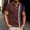 Brown, variant on Fnnxeal Men's Big and Tall Stretchy Polo Shirt - Wrinkle Resistant, Slim Fit Polyester Cotton Blend, Dark Blue, Size 2XL