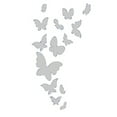 thumbnail image 2 of A Set Butterfly Combination 3D Three-dimensional Mirror Wall Sticker Home, 2 of 9
