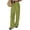 Green, variant on CCRFTGI Sweatpants Women Wide-Leg Baggy Casual Palazzo Pants Loose Fit Elastic Waist Embroidery Lace Trousers Trendy Fall Winter Sweatpants with Pockets Camel XL