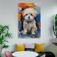 thumbnail image 6 of Super Cute Maltese Dog Puppy Art Picture Print Canvas Poster Wall Paint Art Posters Decor Modern Home Artworks Gift 24x36inch(60x90cm), 6 of 6