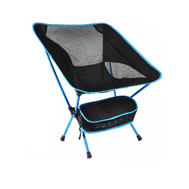 Soidarity Silla de malla plegable para exteriores, marco de aleación de aluminio, Camping, pesca, Picnic, silla plegable portátil carpas cielo azul Soidarity OD000060-04B